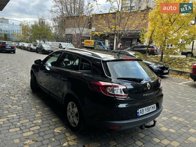 Черный Рено Меган, объемом двигателя 1.46 л и пробегом 273 тыс. км за 8800 $, фото 5 на Automoto.ua