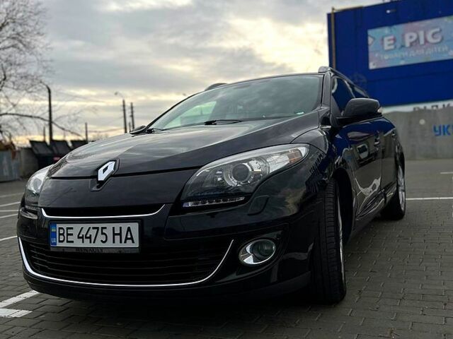 Черный Рено Меган, объемом двигателя 1.5 л и пробегом 216 тыс. км за 8300 $, фото 1 на Automoto.ua