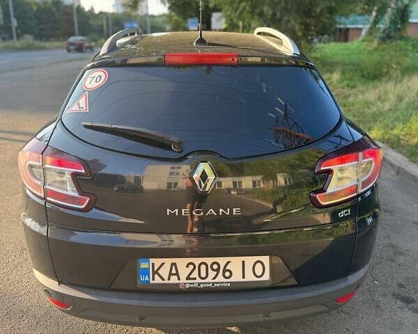 Черный Рено Меган, объемом двигателя 1.46 л и пробегом 306 тыс. км за 6300 $, фото 4 на Automoto.ua