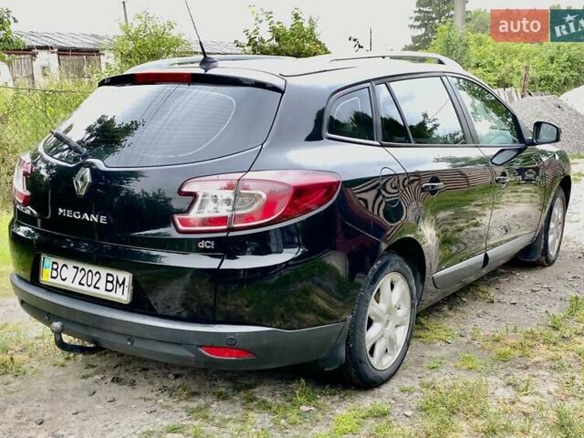 Черный Рено Меган, объемом двигателя 1.46 л и пробегом 216 тыс. км за 7950 $, фото 2 на Automoto.ua