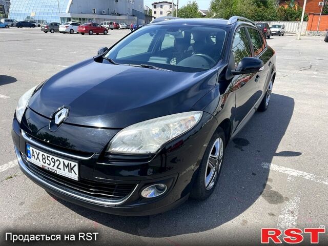 Черный Рено Меган, объемом двигателя 1.5 л и пробегом 233 тыс. км за 7400 $, фото 1 на Automoto.ua