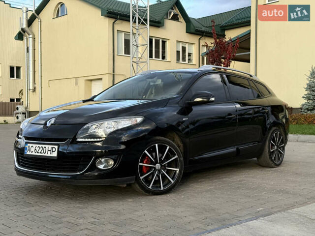 Рено Меган 2012 в Луцке на Automoto.ua Черный Рено Меган, объемом двигателя 1.46 л и пробегом 246 тыс. км за 7600 $, фото 1 на Automoto.ua