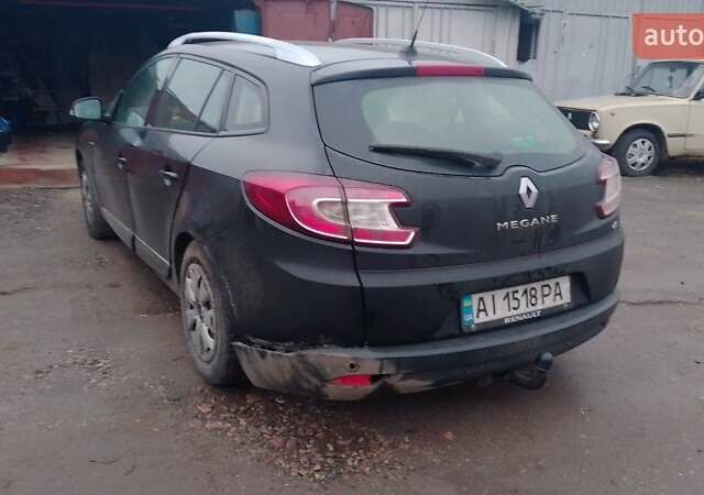 Черный Рено Меган, объемом двигателя 1.46 л и пробегом 230 тыс. км за 4500 $, фото 3 на Automoto.ua