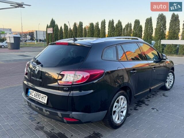 Чорний Рено Меган, об'ємом двигуна 1.5 л та пробігом 256 тис. км за 7900 $, фото 10 на Automoto.ua