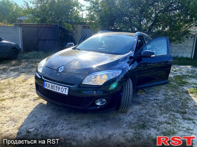 Черный Рено Меган, объемом двигателя 1.5 л и пробегом 248 тыс. км за 9300 $, фото 1 на Automoto.ua