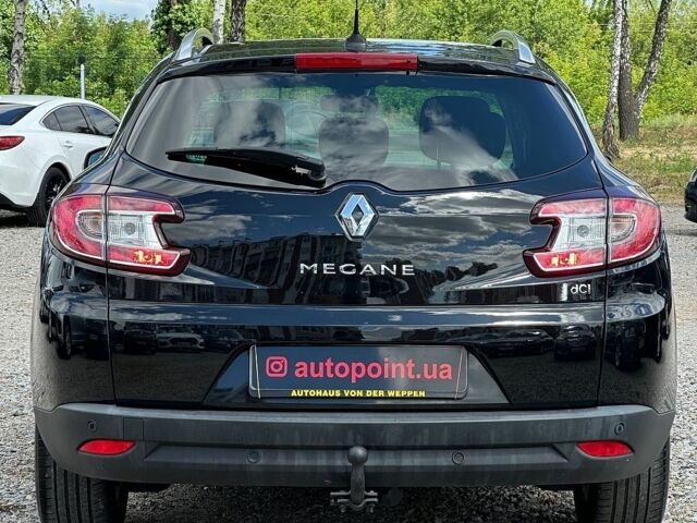 Черный Рено Меган, объемом двигателя 1.5 л и пробегом 175 тыс. км за 10999 $, фото 14 на Automoto.ua