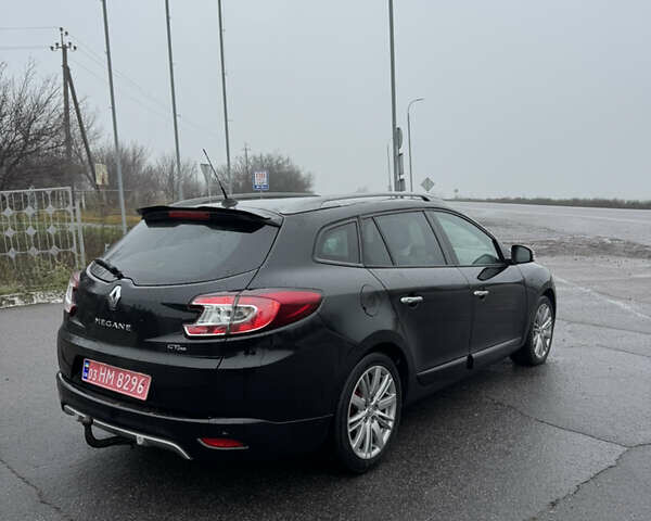 Черный Рено Меган, объемом двигателя 1.5 л и пробегом 216 тыс. км за 9100 $, фото 3 на Automoto.ua