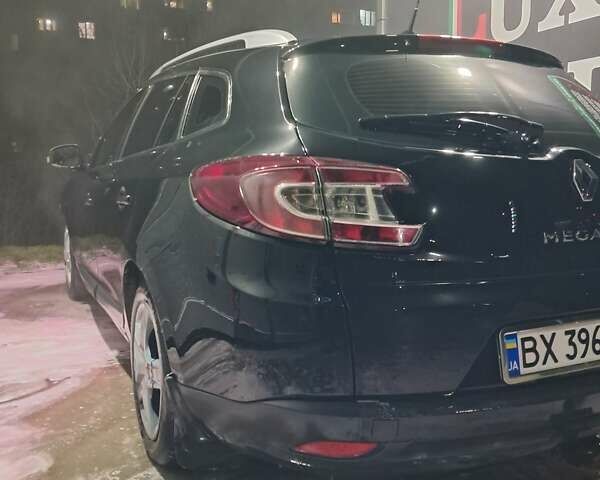 Черный Рено Меган, объемом двигателя 1.5 л и пробегом 294 тыс. км за 6500 $, фото 4 на Automoto.ua