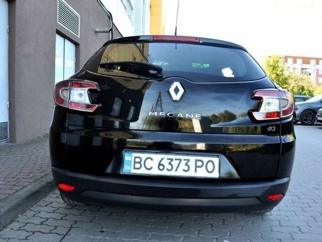 Черный Рено Меган, объемом двигателя 1.5 л и пробегом 240 тыс. км за 6999 $, фото 9 на Automoto.ua