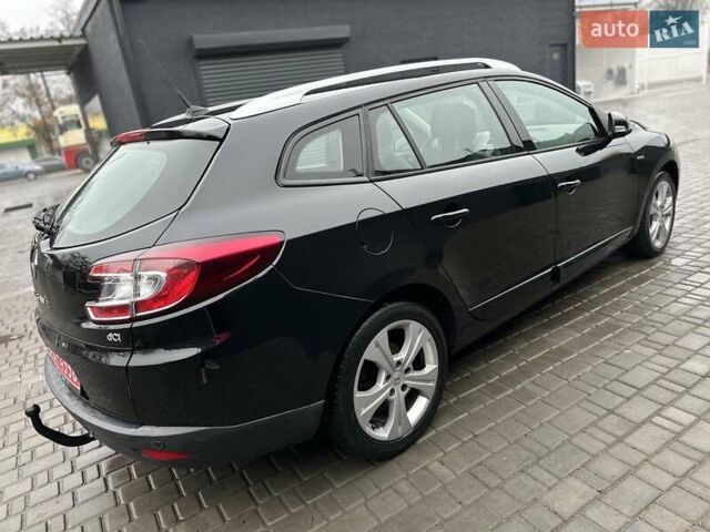 Черный Рено Меган, объемом двигателя 1.5 л и пробегом 233 тыс. км за 8850 $, фото 7 на Automoto.ua