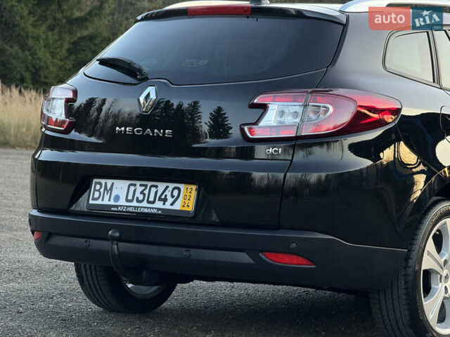 Черный Рено Меган, объемом двигателя 1.5 л и пробегом 240 тыс. км за 8950 $, фото 20 на Automoto.ua