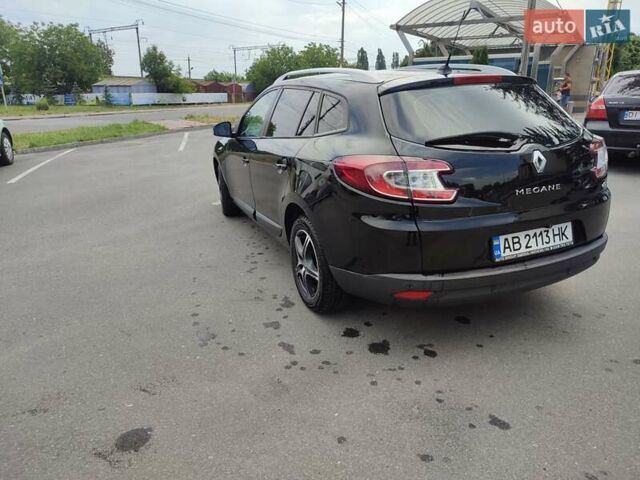 Черный Рено Меган, объемом двигателя 1.46 л и пробегом 239 тыс. км за 6850 $, фото 3 на Automoto.ua