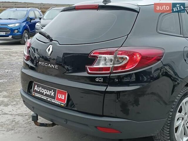 Черный Рено Меган, объемом двигателя 1.5 л и пробегом 248 тыс. км за 9540 $, фото 10 на Automoto.ua