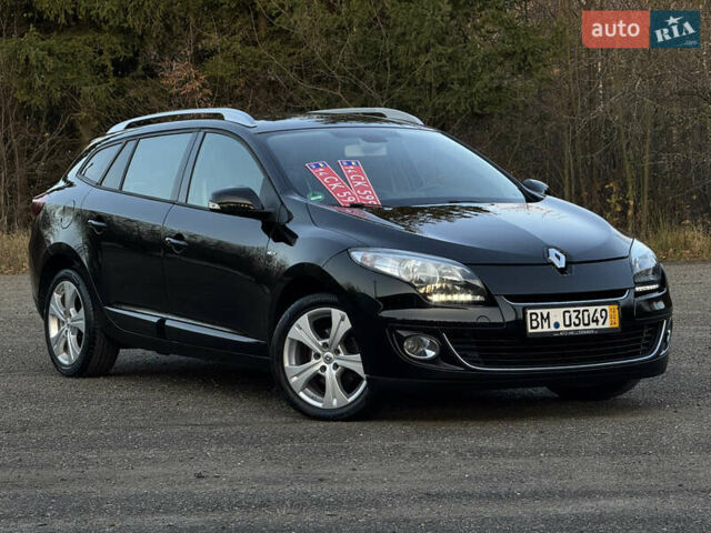 Черный Рено Меган, объемом двигателя 1.5 л и пробегом 240 тыс. км за 8950 $, фото 2 на Automoto.ua