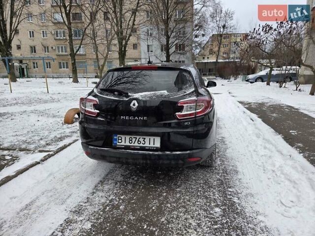 Черный Рено Меган, объемом двигателя 1.46 л и пробегом 257 тыс. км за 8100 $, фото 4 на Automoto.ua