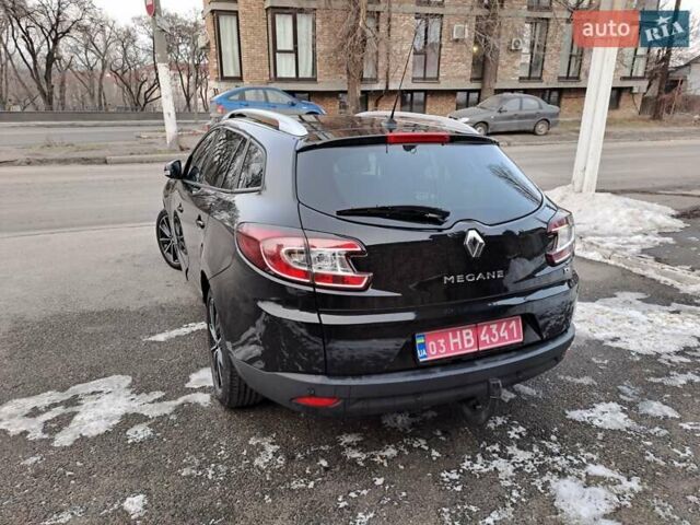 Черный Рено Меган, объемом двигателя 1.2 л и пробегом 161 тыс. км за 8000 $, фото 5 на Automoto.ua