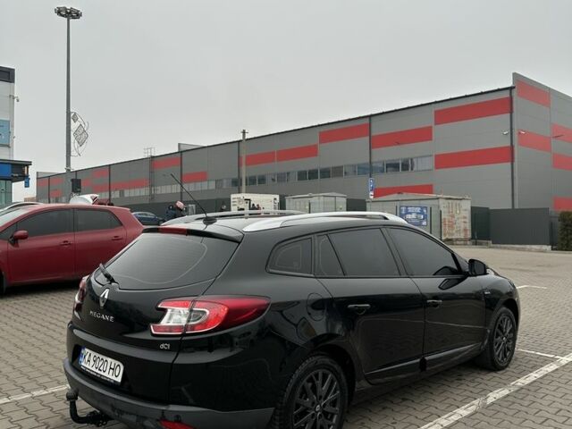 Черный Рено Меган, объемом двигателя 1.5 л и пробегом 266 тыс. км за 9300 $, фото 3 на Automoto.ua