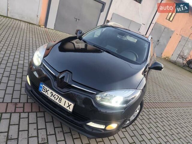 Черный Рено Меган, объемом двигателя 1.5 л и пробегом 283 тыс. км за 8400 $, фото 1 на Automoto.ua