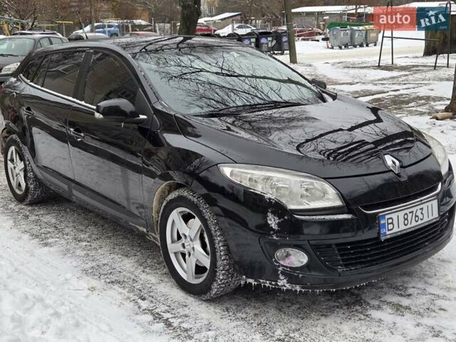 Черный Рено Меган, объемом двигателя 1.46 л и пробегом 257 тыс. км за 8100 $, фото 2 на Automoto.ua