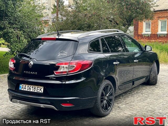 Черный Рено Меган, объемом двигателя 1.5 л и пробегом 227 тыс. км за 7999 $, фото 1 на Automoto.ua