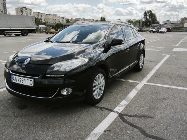 Черный Рено Меган, объемом двигателя 1.5 л и пробегом 350 тыс. км за 9000 $, фото 1 на Automoto.ua