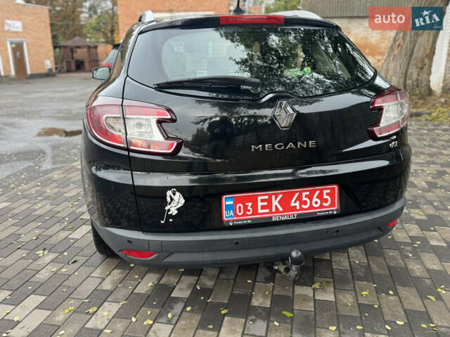 Черный Рено Меган, объемом двигателя 1.46 л и пробегом 260 тыс. км за 7500 $, фото 13 на Automoto.ua