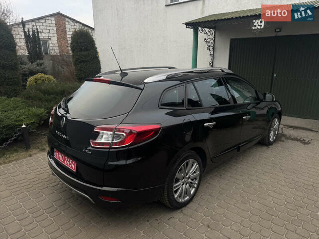 Черный Рено Меган, объемом двигателя 1.5 л и пробегом 238 тыс. км за 9200 $, фото 5 на Automoto.ua