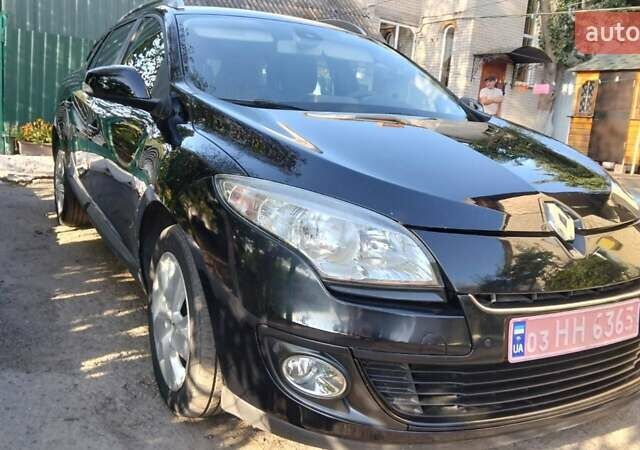 Чорний Рено Меган, об'ємом двигуна 1.5 л та пробігом 233 тис. км за 8900 $, фото 1 на Automoto.ua
