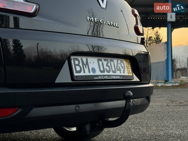 Черный Рено Меган, объемом двигателя 1.5 л и пробегом 240 тыс. км за 8950 $, фото 35 на Automoto.ua