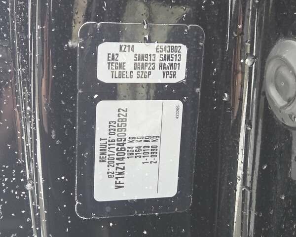 Черный Рено Меган, объемом двигателя 1.46 л и пробегом 257 тыс. км за 8100 $, фото 17 на Automoto.ua