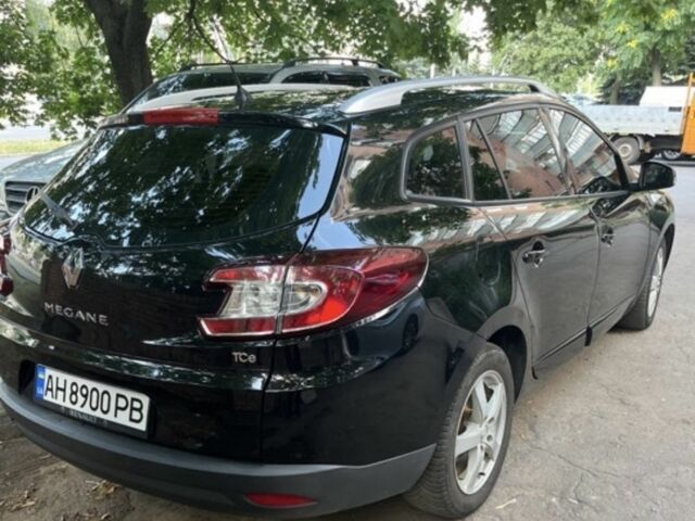 Черный Рено Меган, объемом двигателя 1.2 л и пробегом 200 тыс. км за 6600 $, фото 5 на Automoto.ua