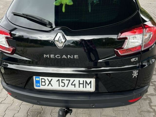 Черный Рено Меган, объемом двигателя 1.5 л и пробегом 345 тыс. км за 8300 $, фото 7 на Automoto.ua