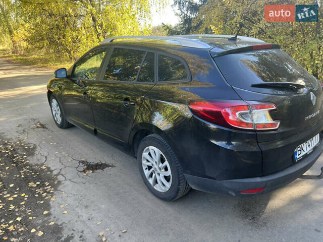 Черный Рено Меган, объемом двигателя 1.5 л и пробегом 243 тыс. км за 7999 $, фото 1 на Automoto.ua
