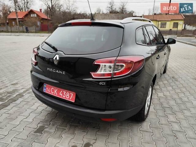 Черный Рено Меган, объемом двигателя 1.5 л и пробегом 215 тыс. км за 8200 $, фото 7 на Automoto.ua
