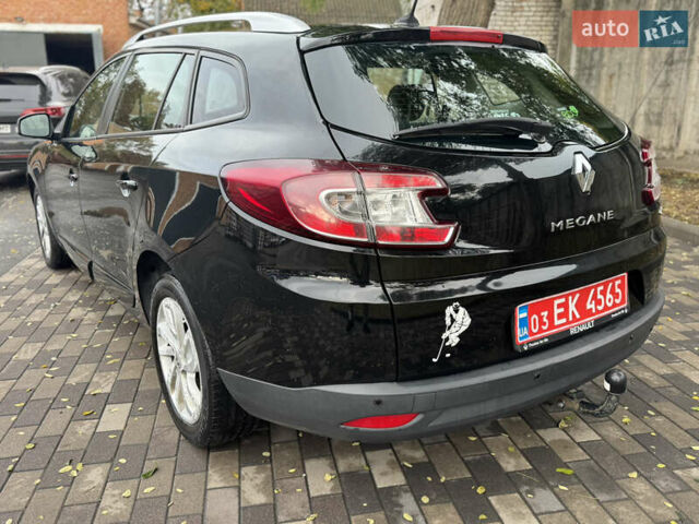 Черный Рено Меган, объемом двигателя 1.46 л и пробегом 260 тыс. км за 7500 $, фото 12 на Automoto.ua