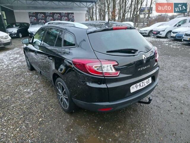 Черный Рено Меган, объемом двигателя 1.5 л и пробегом 216 тыс. км за 8650 $, фото 23 на Automoto.ua