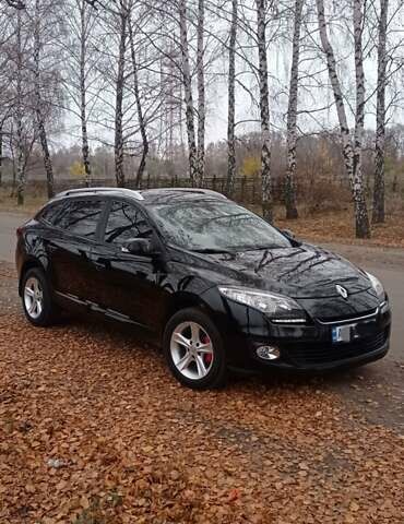 Черный Рено Меган, объемом двигателя 1.5 л и пробегом 244 тыс. км за 8100 $, фото 1 на Automoto.ua