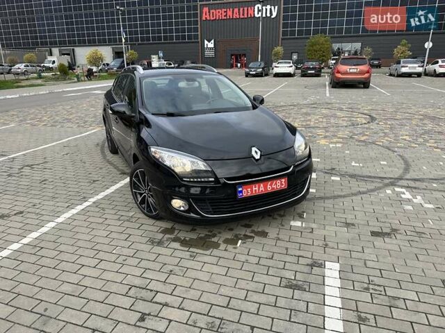 Черный Рено Меган, объемом двигателя 1.6 л и пробегом 198 тыс. км за 9200 $, фото 1 на Automoto.ua