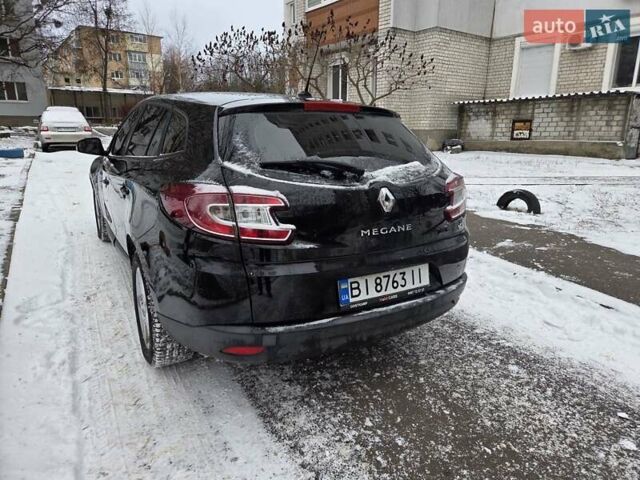 Черный Рено Меган, объемом двигателя 1.46 л и пробегом 257 тыс. км за 8100 $, фото 5 на Automoto.ua