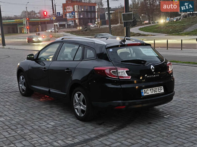 Чорний Рено Меган, об'ємом двигуна 1.46 л та пробігом 264 тис. км за 7950 $, фото 12 на Automoto.ua
