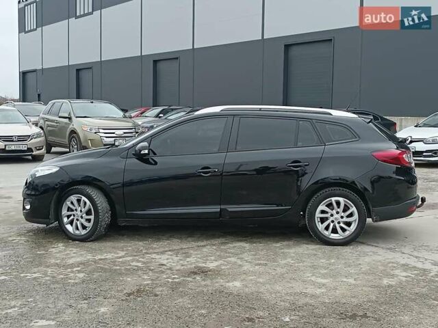 Черный Рено Меган, объемом двигателя 1.5 л и пробегом 248 тыс. км за 9540 $, фото 4 на Automoto.ua
