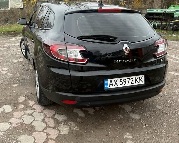 Черный Рено Меган, объемом двигателя 1.46 л и пробегом 154 тыс. км за 6800 $, фото 6 на Automoto.ua