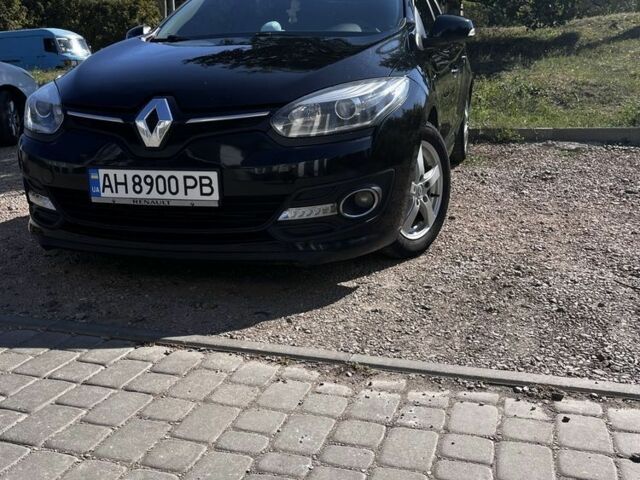 Черный Рено Меган, объемом двигателя 1.2 л и пробегом 200 тыс. км за 6600 $, фото 1 на Automoto.ua