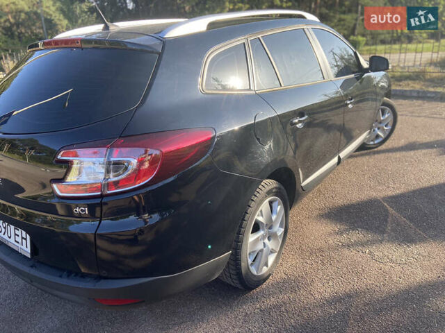 Черный Рено Меган, объемом двигателя 1.5 л и пробегом 236 тыс. км за 7500 $, фото 10 на Automoto.ua
