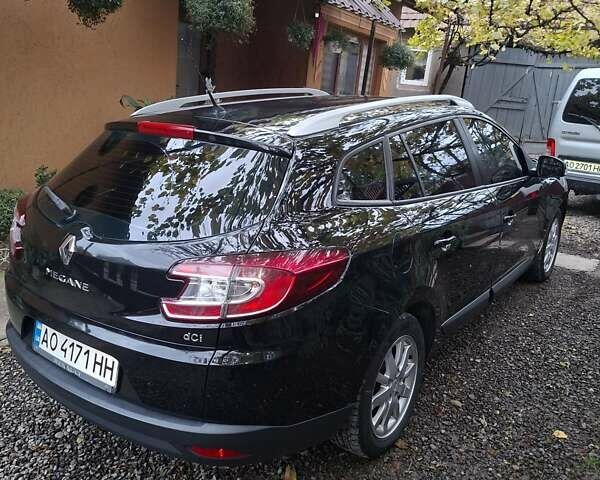 Рено Меган 2013 в Ужгороде на Automoto.ua Черный Рено Меган, объемом двигателя 1.5 л и пробегом 265 тыс. км за 7500 $, фото 6 на Automoto.ua