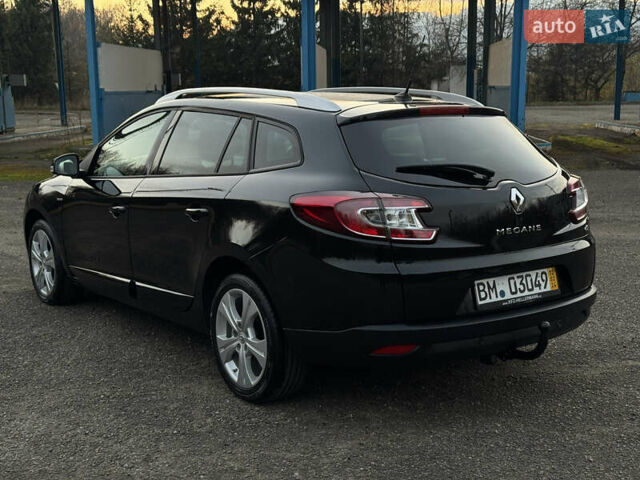 Черный Рено Меган, объемом двигателя 1.5 л и пробегом 240 тыс. км за 8950 $, фото 93 на Automoto.ua