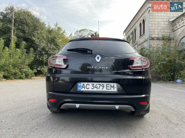 Черный Рено Меган, объемом двигателя 1.46 л и пробегом 337 тыс. км за 8500 $, фото 6 на Automoto.ua