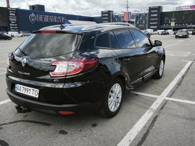 Черный Рено Меган, объемом двигателя 1.5 л и пробегом 350 тыс. км за 9000 $, фото 2 на Automoto.ua