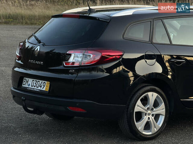 Черный Рено Меган, объемом двигателя 1.5 л и пробегом 240 тыс. км за 8950 $, фото 19 на Automoto.ua