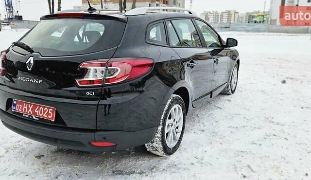 Чорний Рено Меган, об'ємом двигуна 1.5 л та пробігом 217 тис. км за 8350 $, фото 11 на Automoto.ua